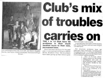 [T&A article on Club's Troubles]