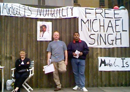 [Vigil for Michael Singh]